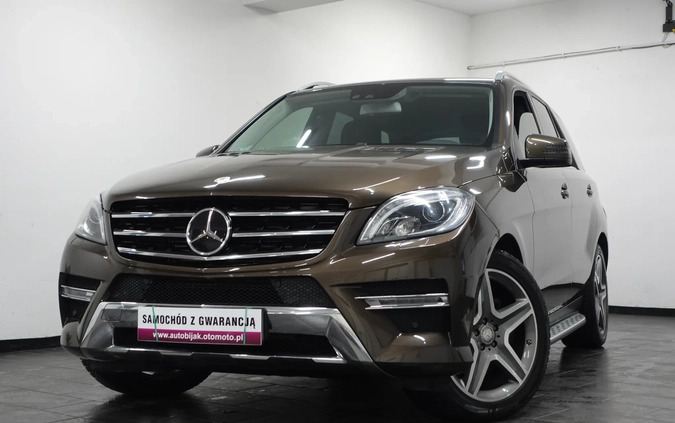 Mercedes-Benz ML cena 141900 przebieg: 152900, rok produkcji 2015 z Tychowo małe 781